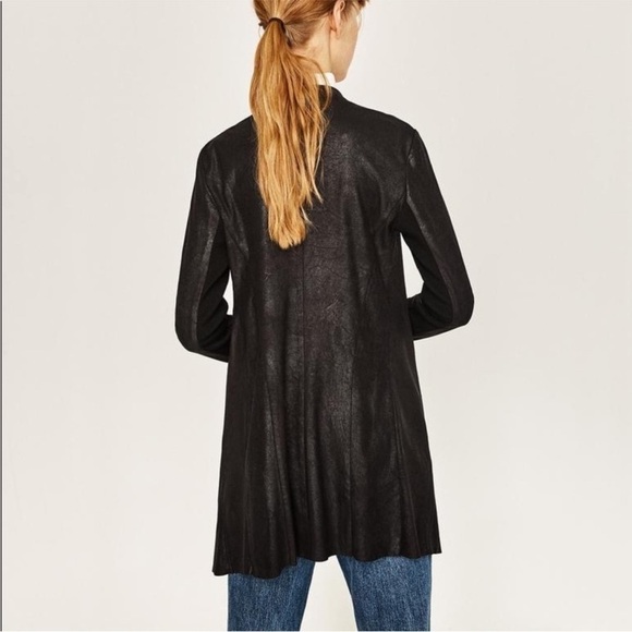 Zara Draped Jacket - Picture 9 of 10